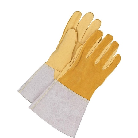 Welding Glove TIG Grain Deerskin Split Back Kevlar Sewn, Size XL